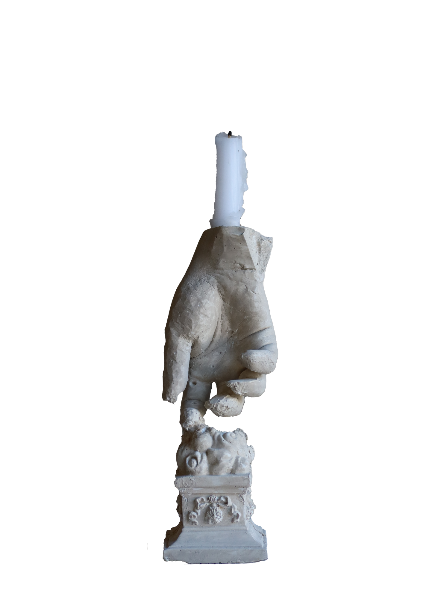 Temperance Candle Sculpture