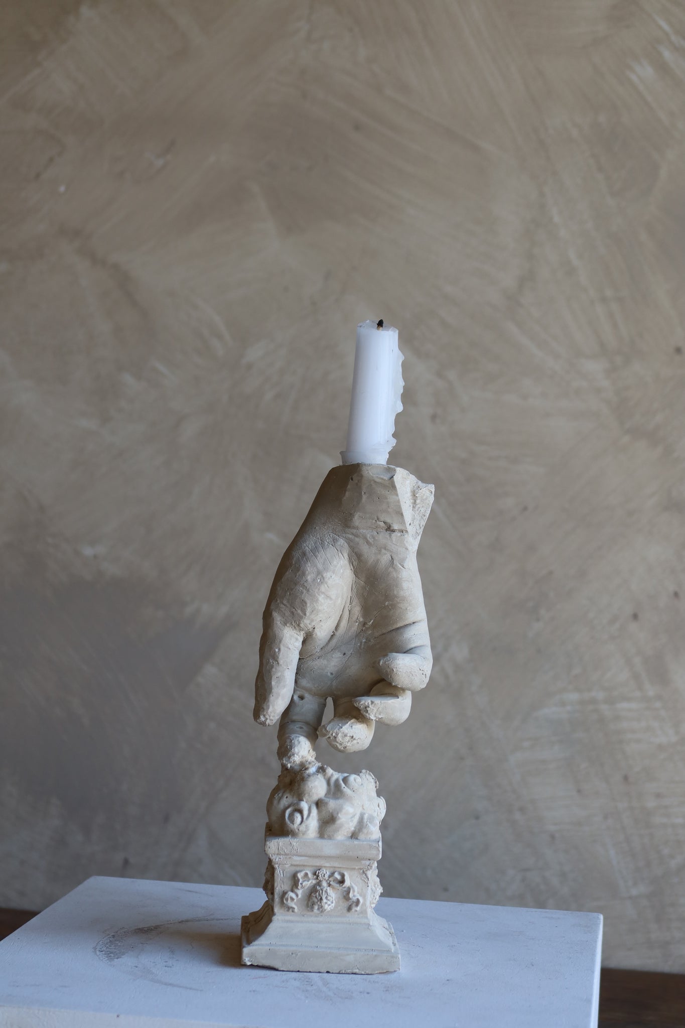 Temperance Candle Sculpture