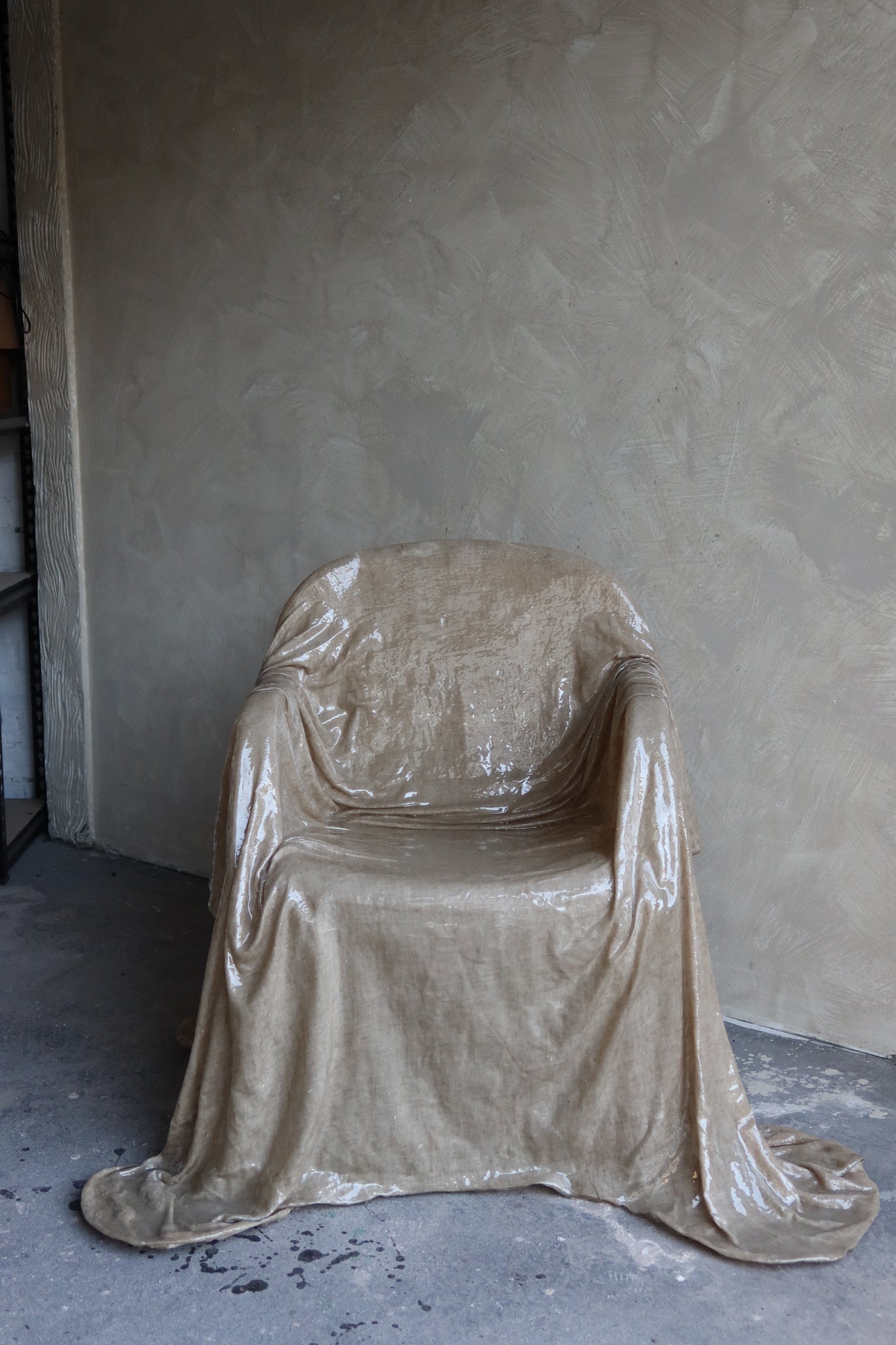 'Second Skin' Draped Chair